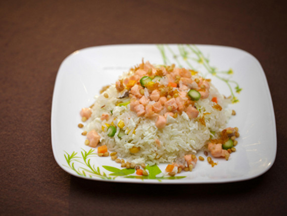 广式蛋白炒饭