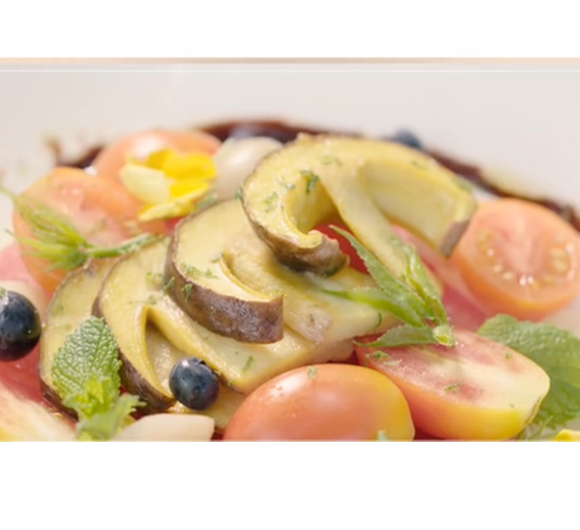 中法合璧的菌菇Carpaccio
